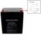 Exell Battery 12, 5, AGM Chemistry EB1250F2 - alternate 1